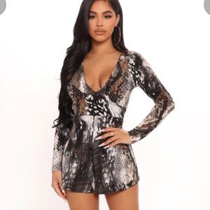 Brand new! Fashion Nova Romper size 1X